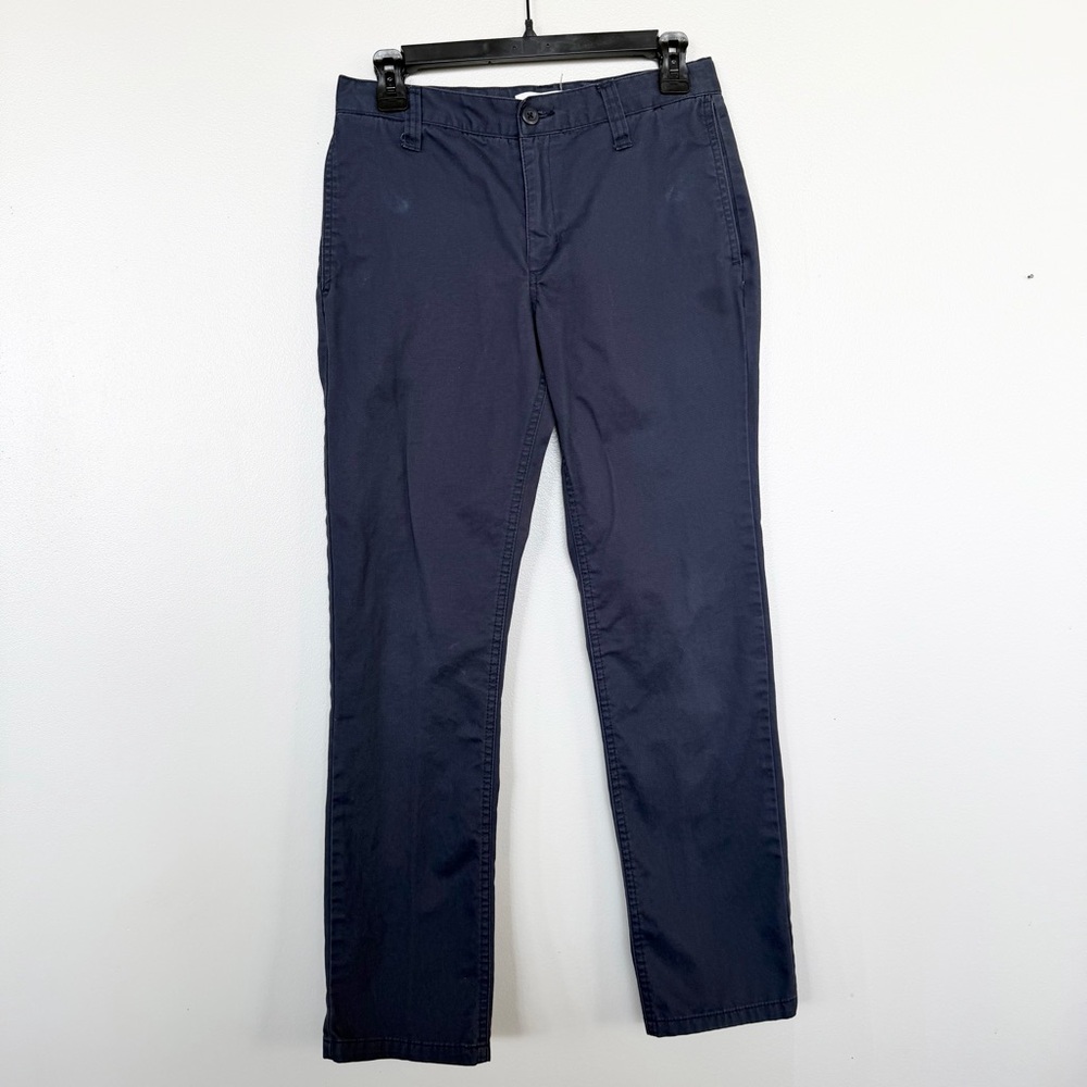 Boys Old Navy School Uniform Pants Straight Leg Skinny Adjustable Waist size 16